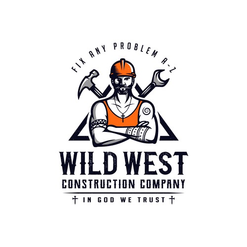 Masculine Brand Character Design for WILD WEST