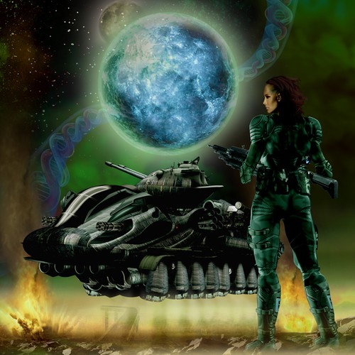Sci-fi fantasy art