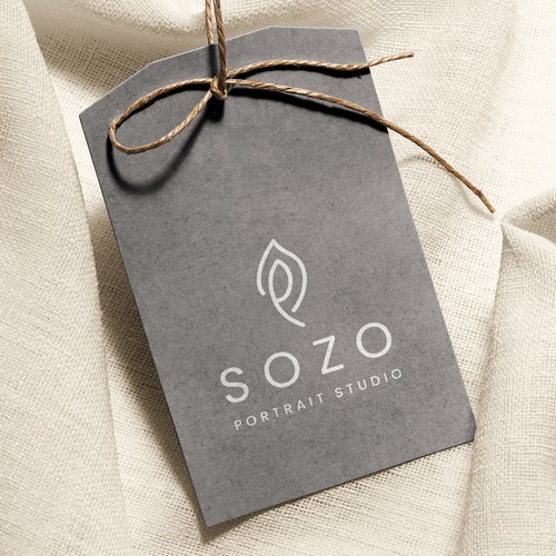 Subtle, Elegant Monogram Logo Design for a Portrait Photographer