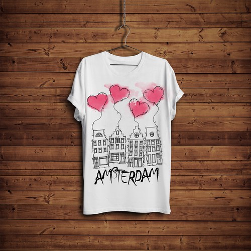 Hand-drawn t-shirt design 