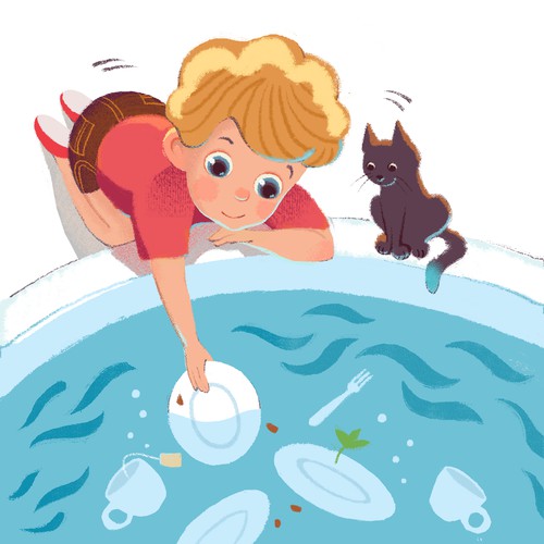 Children's book illustration