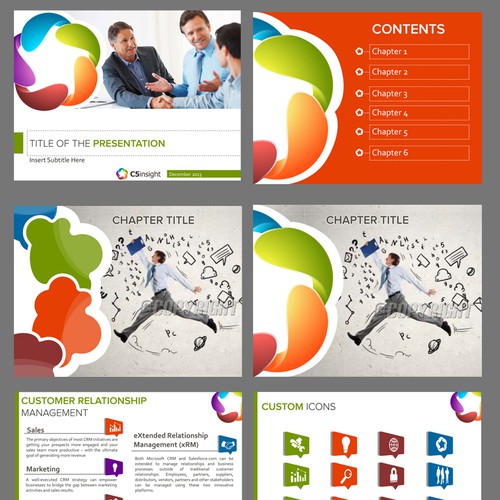 Create Modern, People-Oriented PowerPoint Template for a Consulting Company