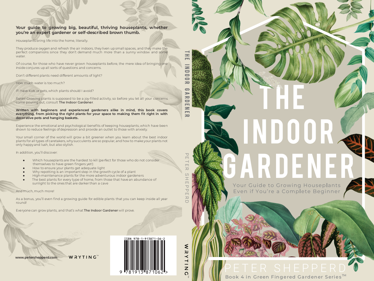 Book cover design with the same style and design cues taken from the initial project.