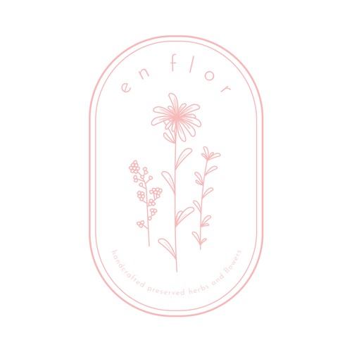 Logo Concept for Preserved Herbs and Flowers Company