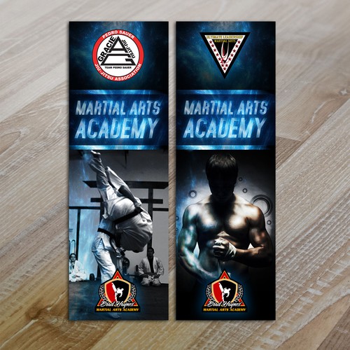 Help me create a visually appealing display for my Martial Arts Pro Shop!