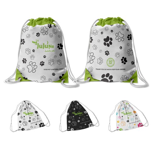 String bag for pet toys