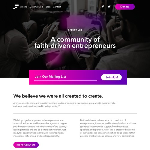 Web design for Faith-driven entrepreneurs