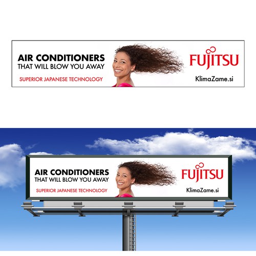 Billboard Concept for Fujitsu Air Conditioners