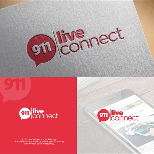 Logo for 911 live connect