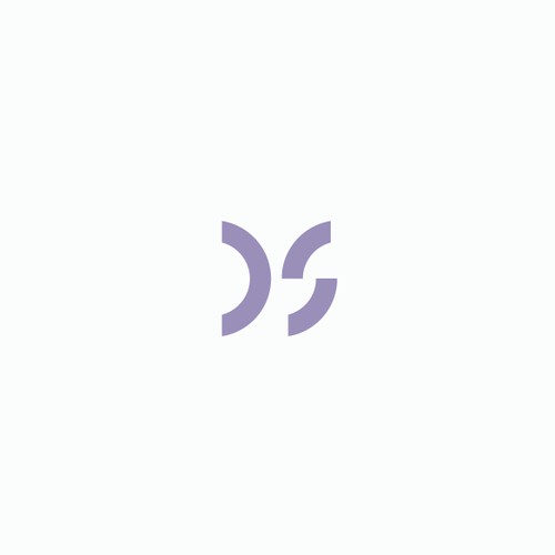 Modern minimalist monogram