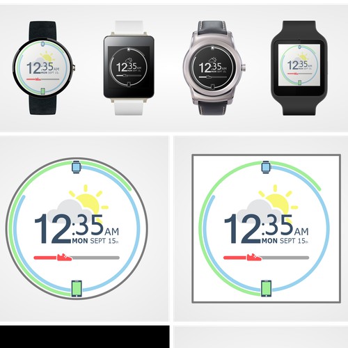 Watch Face for Android Wear Smartwatches