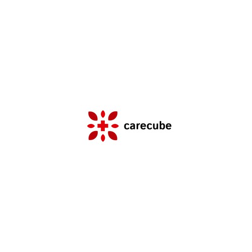 CareCube logo design