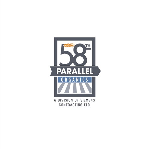 58th Parallel Organics logo
