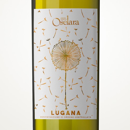 White wine label