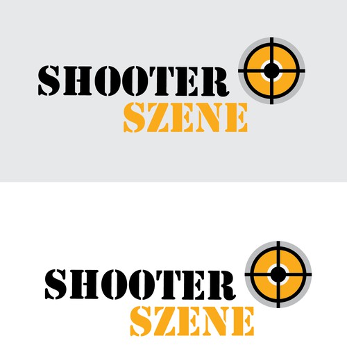 shooting game logo