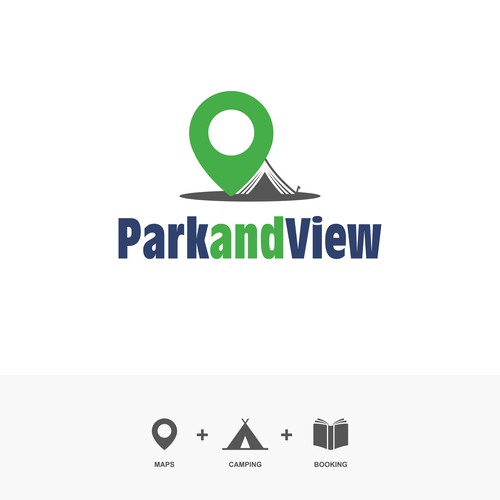 Concept Logo Park and View