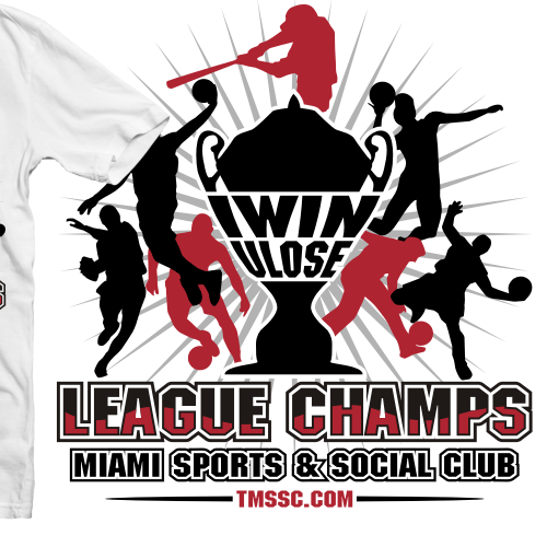 The Miami Sports & Social Club needs a new champions design for league winners