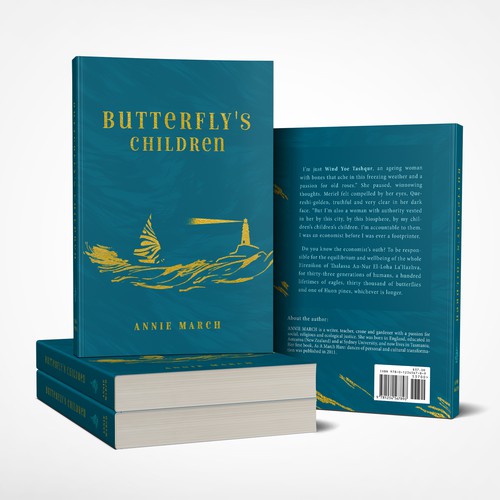 Fantasy book cover design