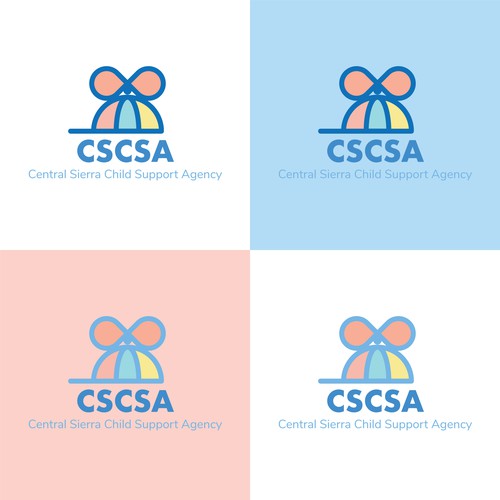 Logo for a child support agency