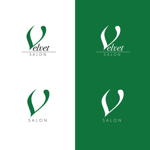 Minimal & elegant logo for salon