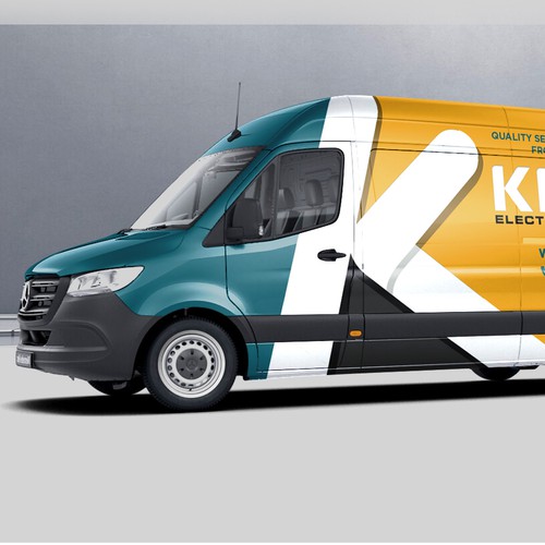 K-Line Van Wrap Design