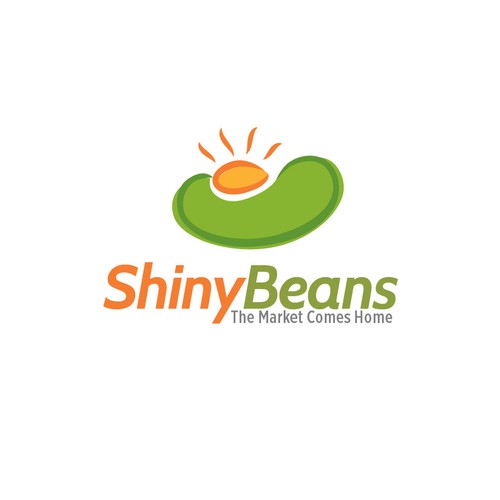 Logo for an online groceries store
