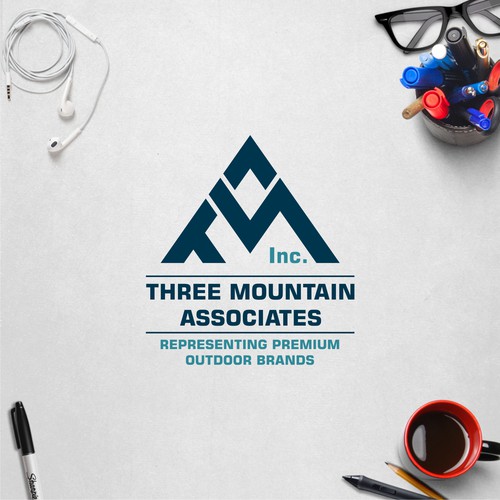 Logo concept for Three Mountain Associates