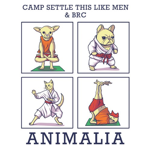 CAMP SETTLE THIS LIKE MAN & BRC ANIMALIA