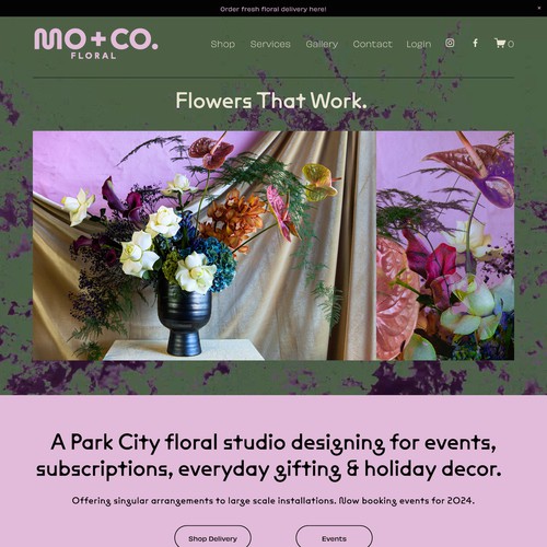 Mo + Co. Floral Design SEO