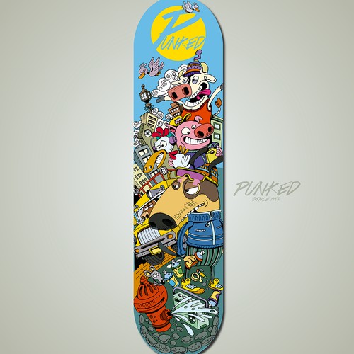 Skateboard Graphic