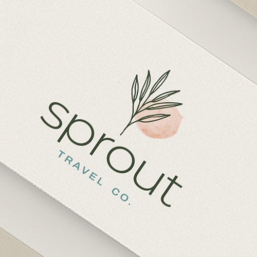 Fun, organic and elegant logo for a travel agency that specializes in luxury family and group travel