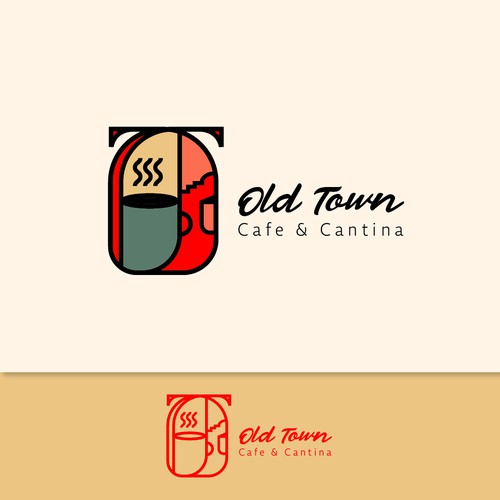 Logo idea concept for spanish / latin coffee