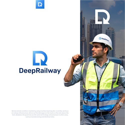 DeepRailway Logo Design