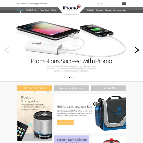 iPromo clean new look