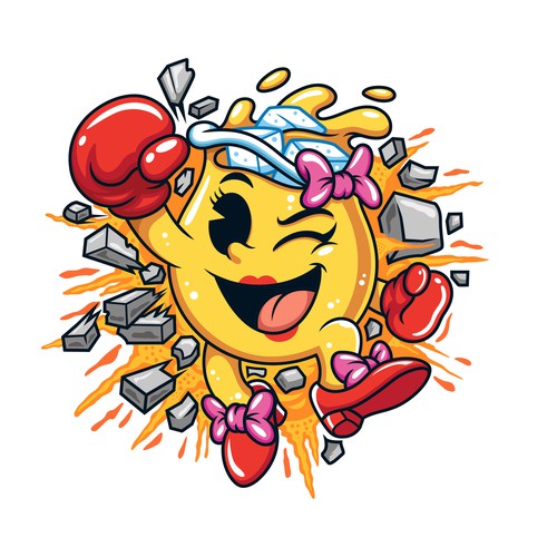 Funny Drink Mascot 