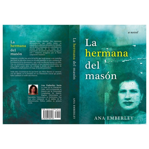Book cover for "La hermana del masón"
