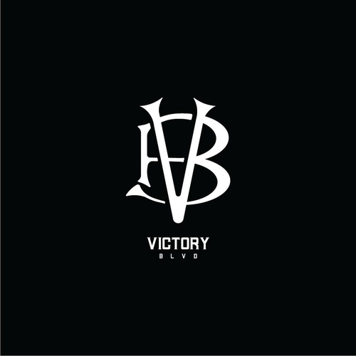 VB monogram concept