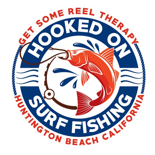 Logo for a fishing company.