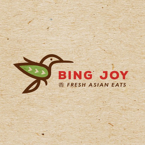 Bird logo for fresh fast Asian food