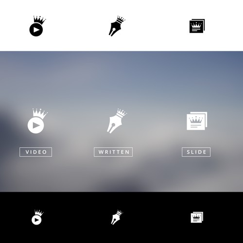Entrepreneur Lessons Icons