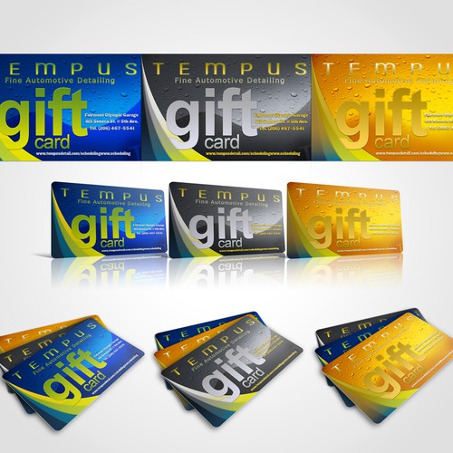 Gift Card Design needed for market-leading auto service company