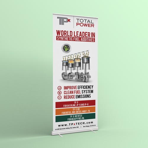 Pull up banner