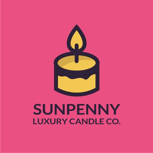 Logo for: Sunpenny Luxury Candle Co.
