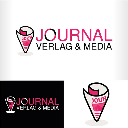 Logo for a media company that publishes weekly newspapers and magazines