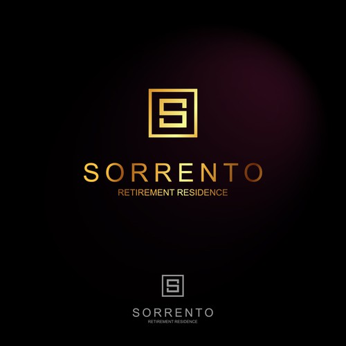 Luxury logo for a retirement residence 