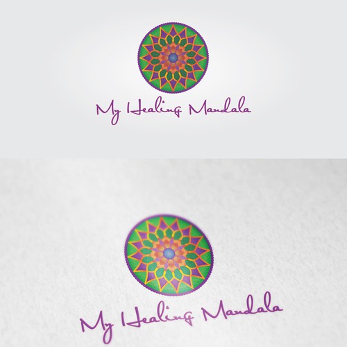 A Logo for My Healing Mandala / heilsames Logo ;-)