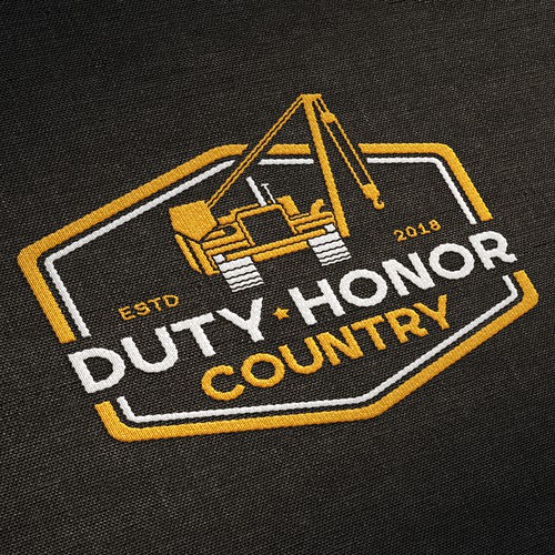 Logo for Pipeline "Duty Honor Country"