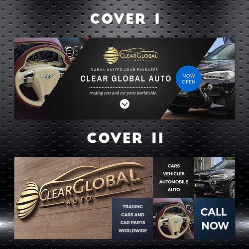 Clear Global AUTO Facebook Cover Design