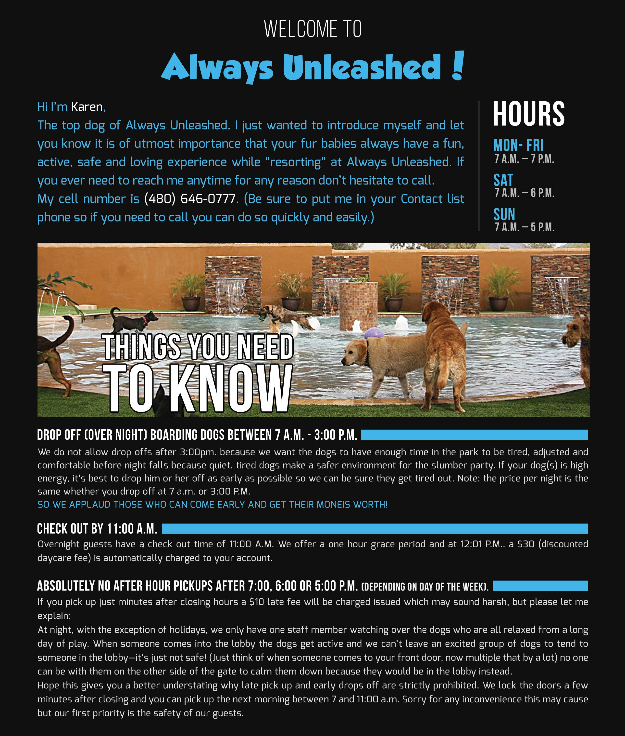 Things to know