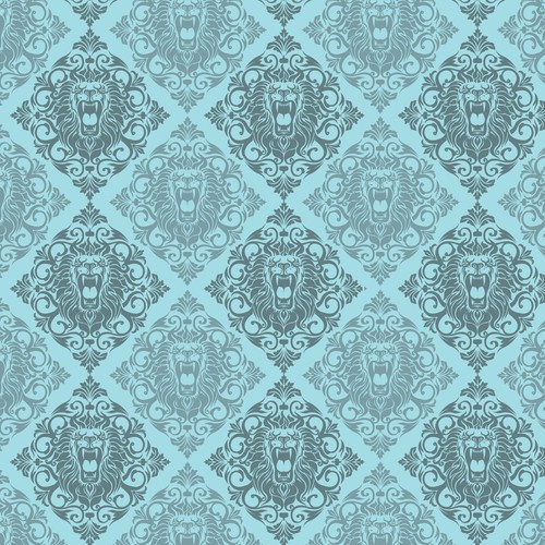 Head Damask Pattern